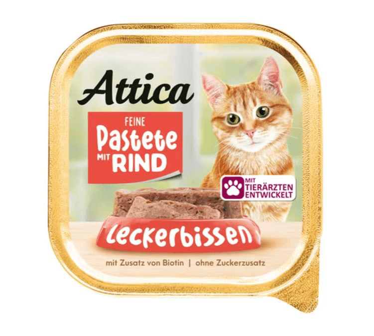 Attica Feine Pastete mit Rind