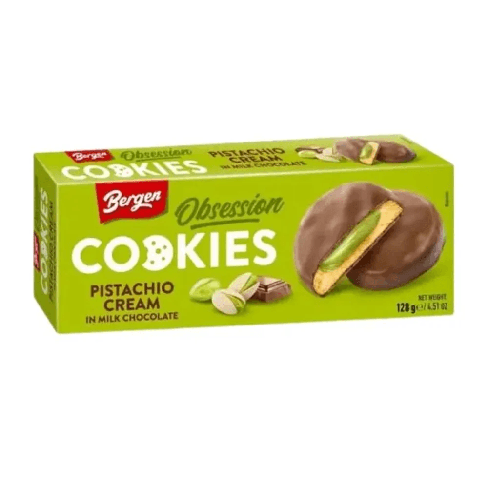 Bergen Obsession Cookies Pistachio 128g