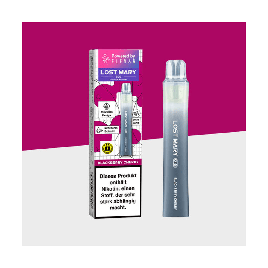 Lost Mary 800 By Elfbar - Blackberry Cherry - Einweg Vape