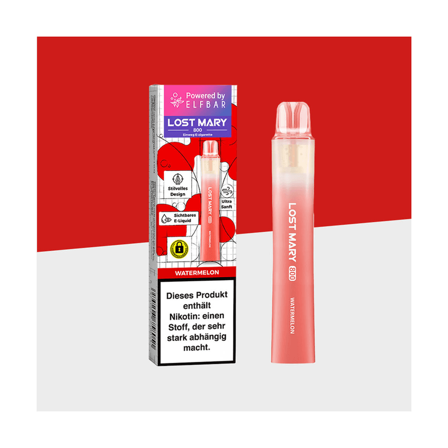 Lost Mary 800 By Elfbar - Watermelon - Einweg Vape