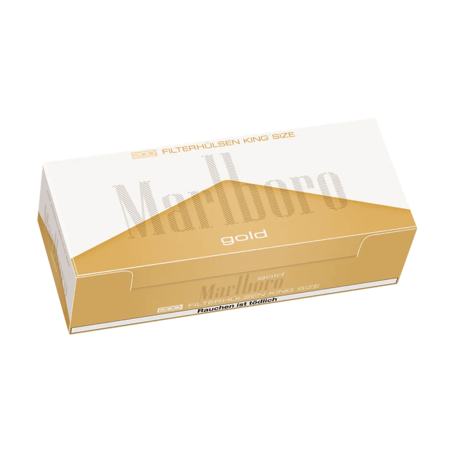 Marlboro gold hülsen