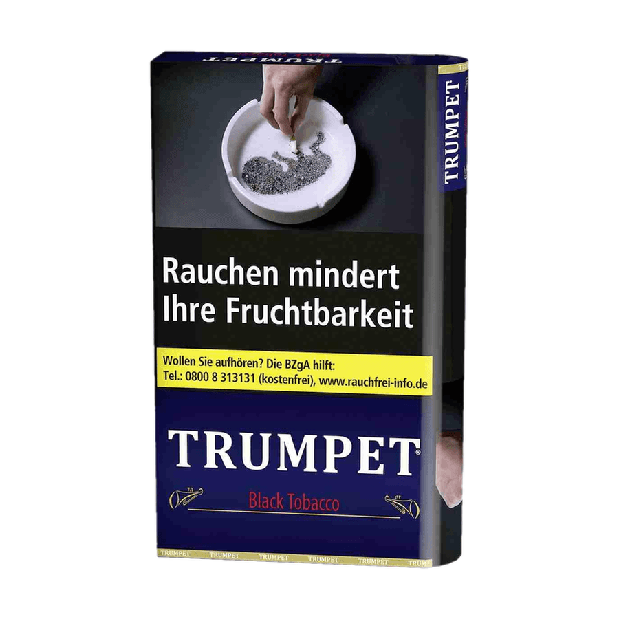 Trumpet Tabak Black (Zware) 38g Pouch