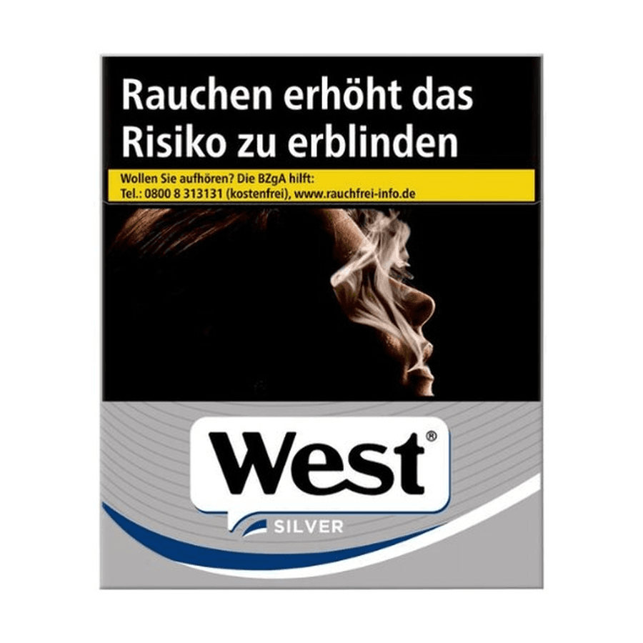 West Silver Zigaretten 1 Packung 24 Stück
