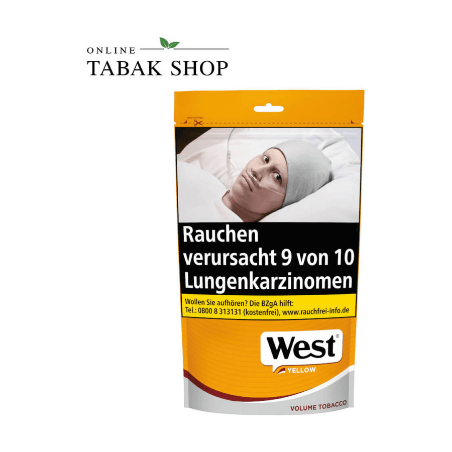 West Volumentabak Yellow Volume Tobacco (Beutel á 85 gr.)