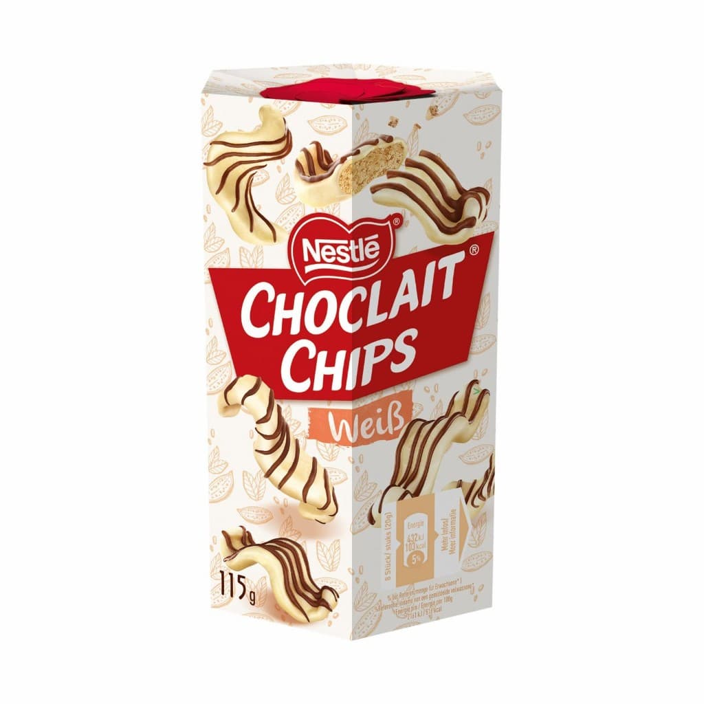 Choclait Chips Weiß 115g