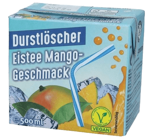 Durstlöscher Eistee Mango 0,5l
