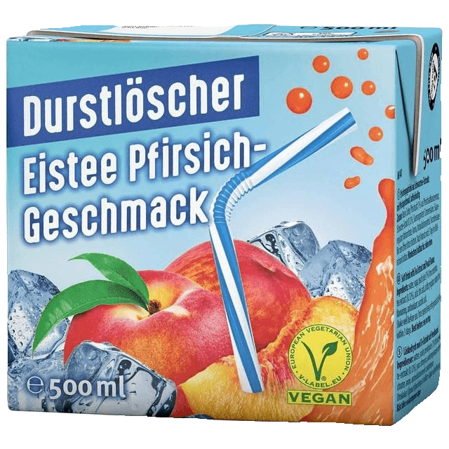 Durstlöscher Eistee Pfirsich 0,5l