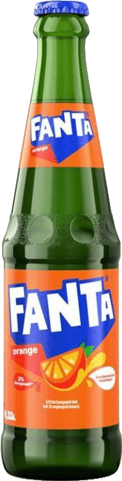 Fanta Orange 0,33l Glas
