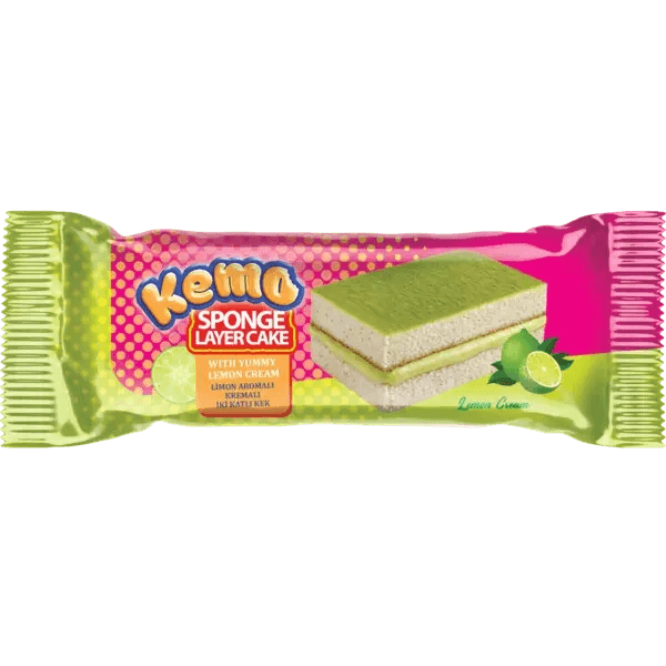 Kemo Sponge Layer Cake Lemon