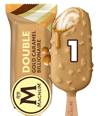 Magnum Double Gold Caramel Billionaire