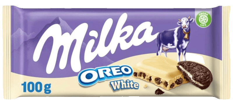 Milka Oreo White 100g