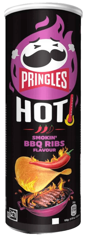 Pringles Hot Smokin’ BBQ Ribs 160g