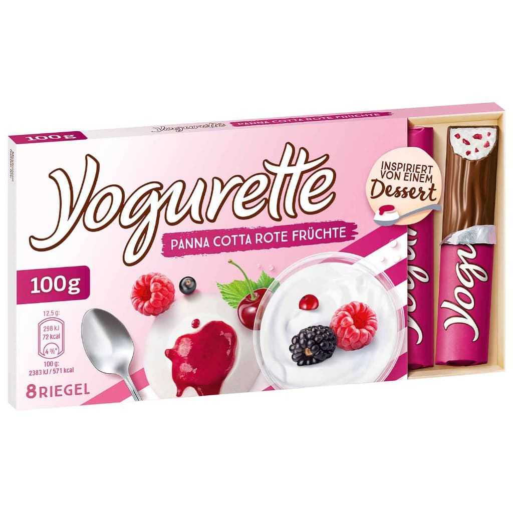 Yogurette Panna Cotta Rote Früchte 100g