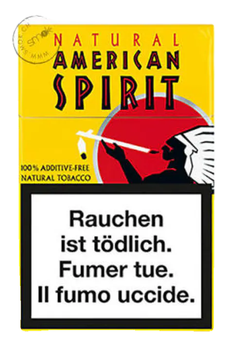 American Spirit Yellow